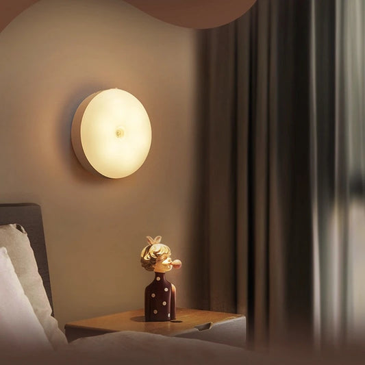 Slim Bewegingsgestuurd LED Nachtlampje – USB Oplaadbaar