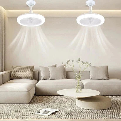 Energiezuinig LED Plafondventilator en E27 Fitting