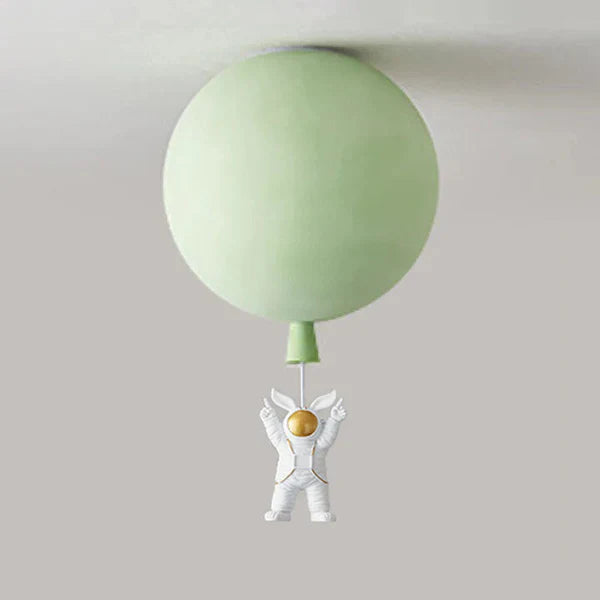 Speelse Maan en Astronaut Ontwerp LED Plafondlicht