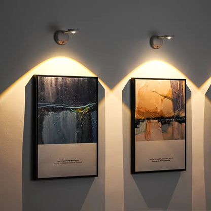 Bewegingsgeactiveerde Wandkunst Lamp – Met Instelbare Helderheid