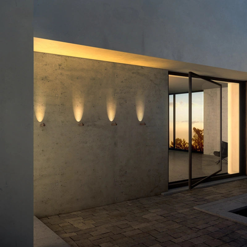 Nordic IP65 Waterdichte Binnen &  Buiten Wandlamp
