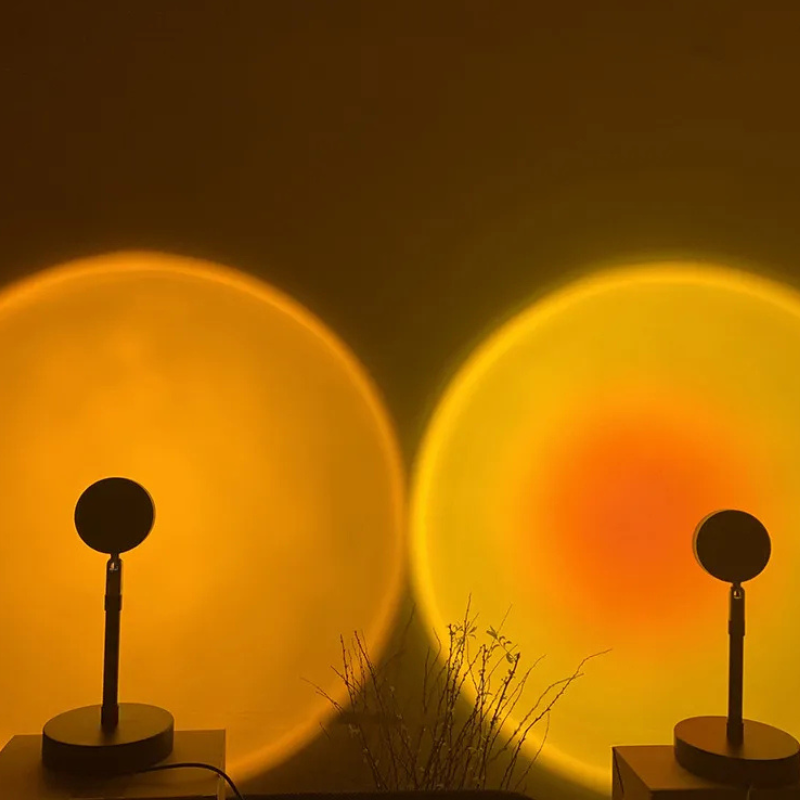 Slimme Bluetooth-Zonondergang LED Regenboog Projectorlamp