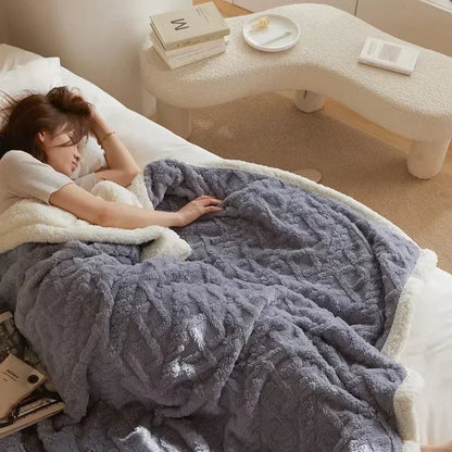 Deken Fleece Winter Warm Lichtgewicht Comfort Deken
