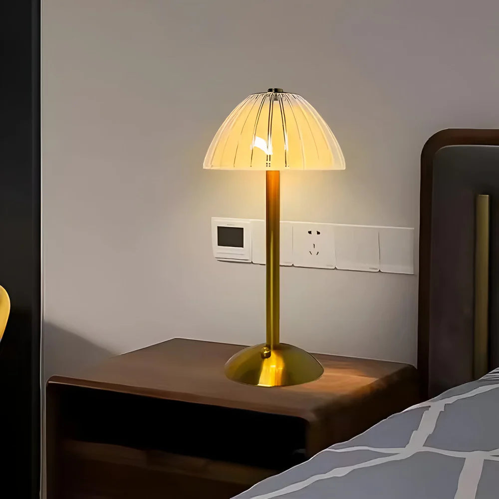 LumoGlans Draadloze Lichtgewicht Tafellamp