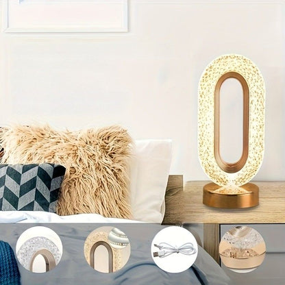 Elegante Kristallen Verstelbare Tafellampen Set