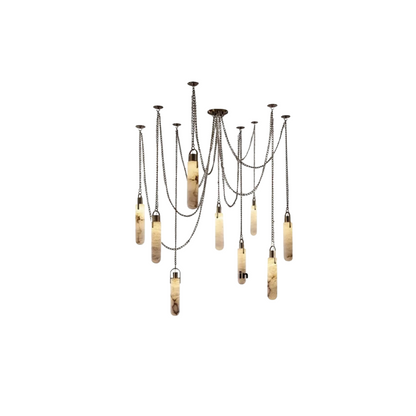 Yadira Marmer Luxe Chandelier Verlichting
