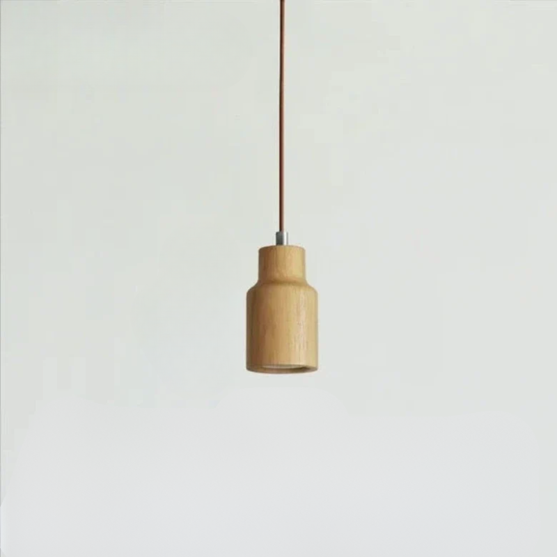 Borealis Glow Scandinavische Houten Hanglamp