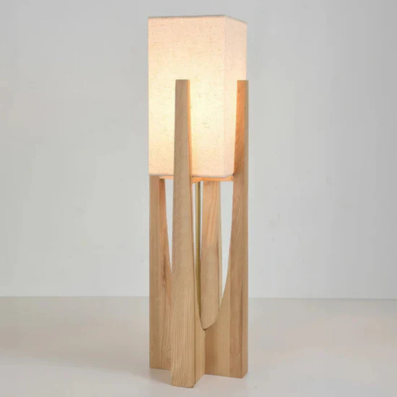 Japanse Stijl Houten Vloer- en Tafellamp