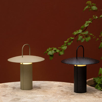 Moderne Cilindrisch Lichaam Draagbare Bureaulamp