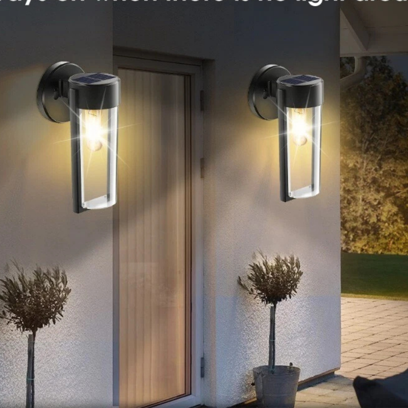 Duurzame IP65 Zonne-Energie Buiten Wandlamp