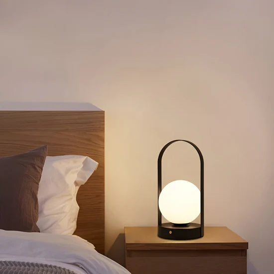 Moderne Draadloze Tafellamp met USB-Oplaad