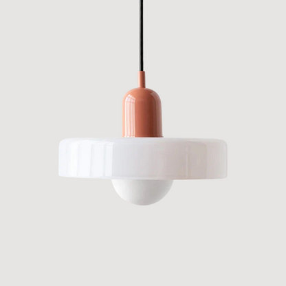 Bauglas Hanglamp – Retro Elegantie met Scandinavische Touch