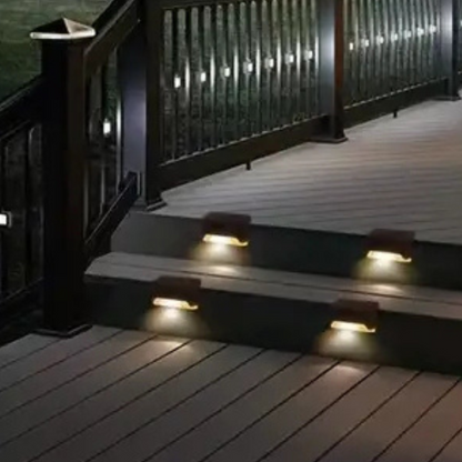 Solar DeckLicht – 16-delige LED Set voor Tuin & Trapverlichting