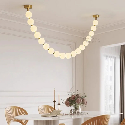 Moderne Ketting Plafondlamp met LED Verlichting