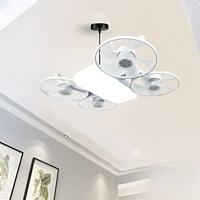 Zomerse Meerdere Propellers LED Plafondventilator