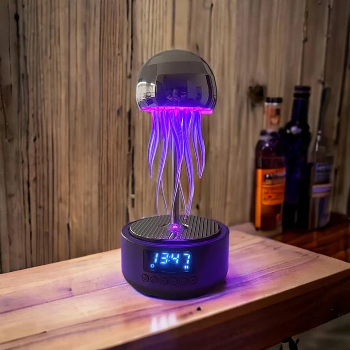 JellyTunes Multifunctioneel Tafellamp, Speaker en Klok