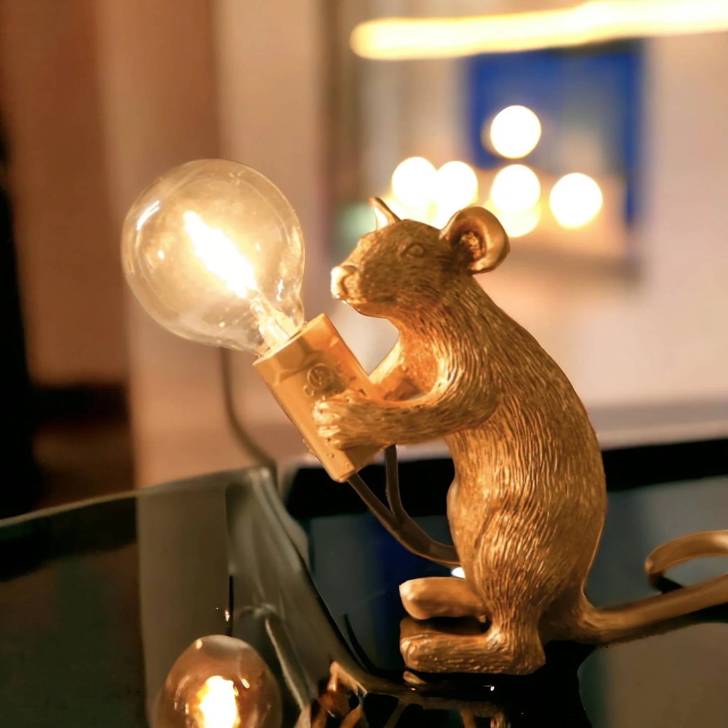 Creatieve Nachtlamp Speels Design Muis Tafellamp