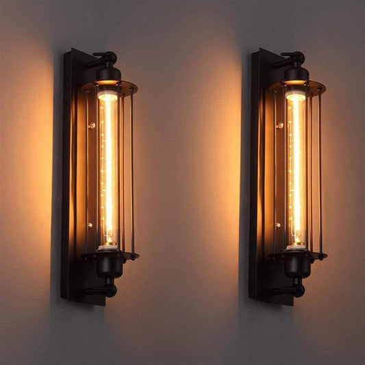 Retro Industriële Roestvrij Staal LED Wandlamp