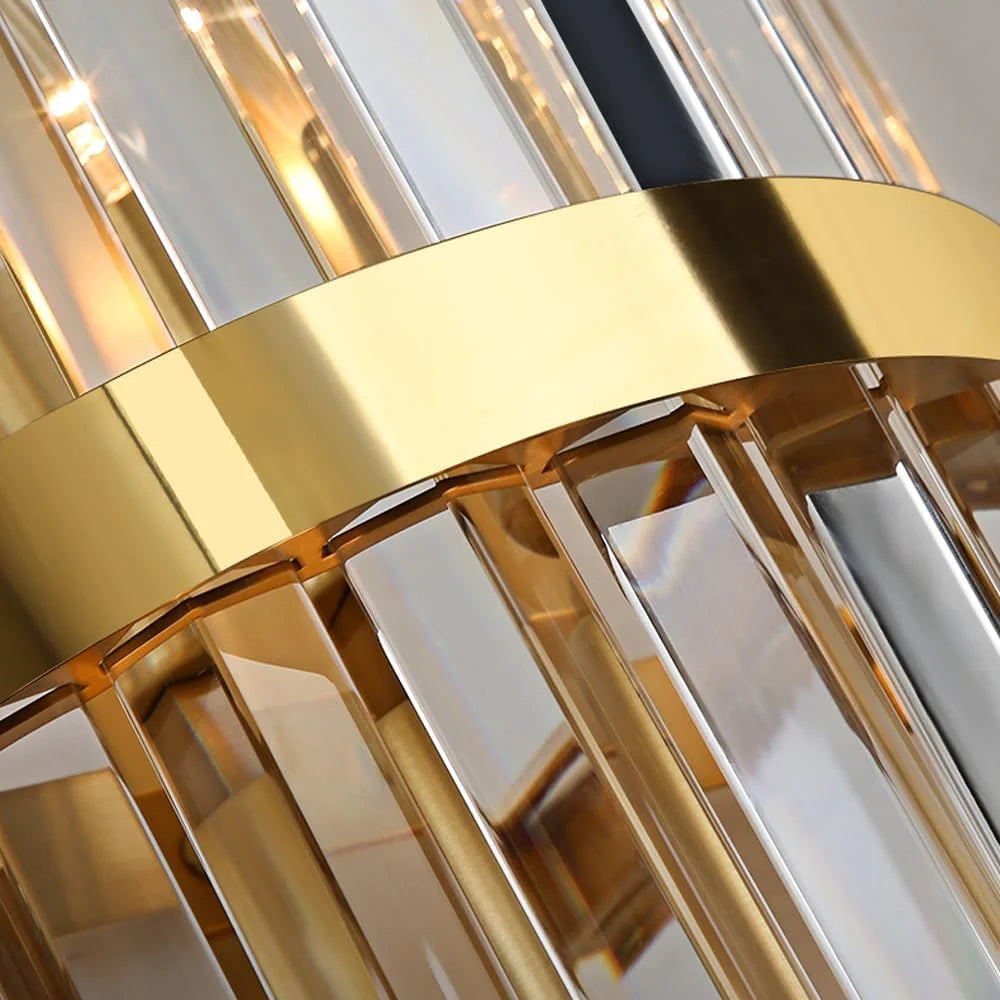 Moderne Wandlamp van Roestvrij Staal – Luxe Uitstraling voor Woonkamer en Hal