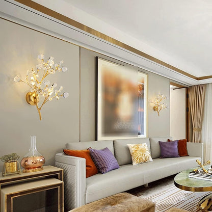 Creatieve Luxe Kristallen Wandlamp