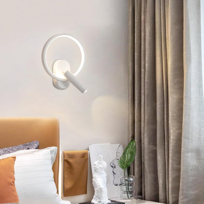Nordic Ronde Wandlamp met Verstelbare LED-Spot