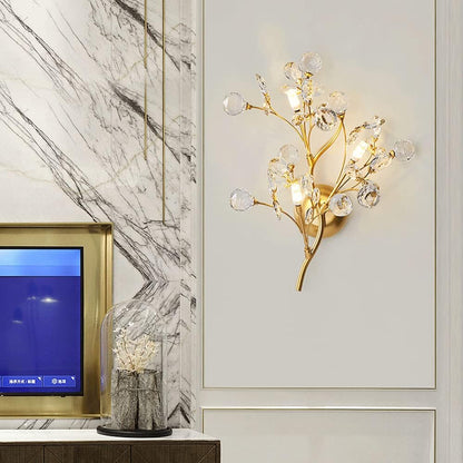 Creatieve Luxe Kristallen Wandlamp