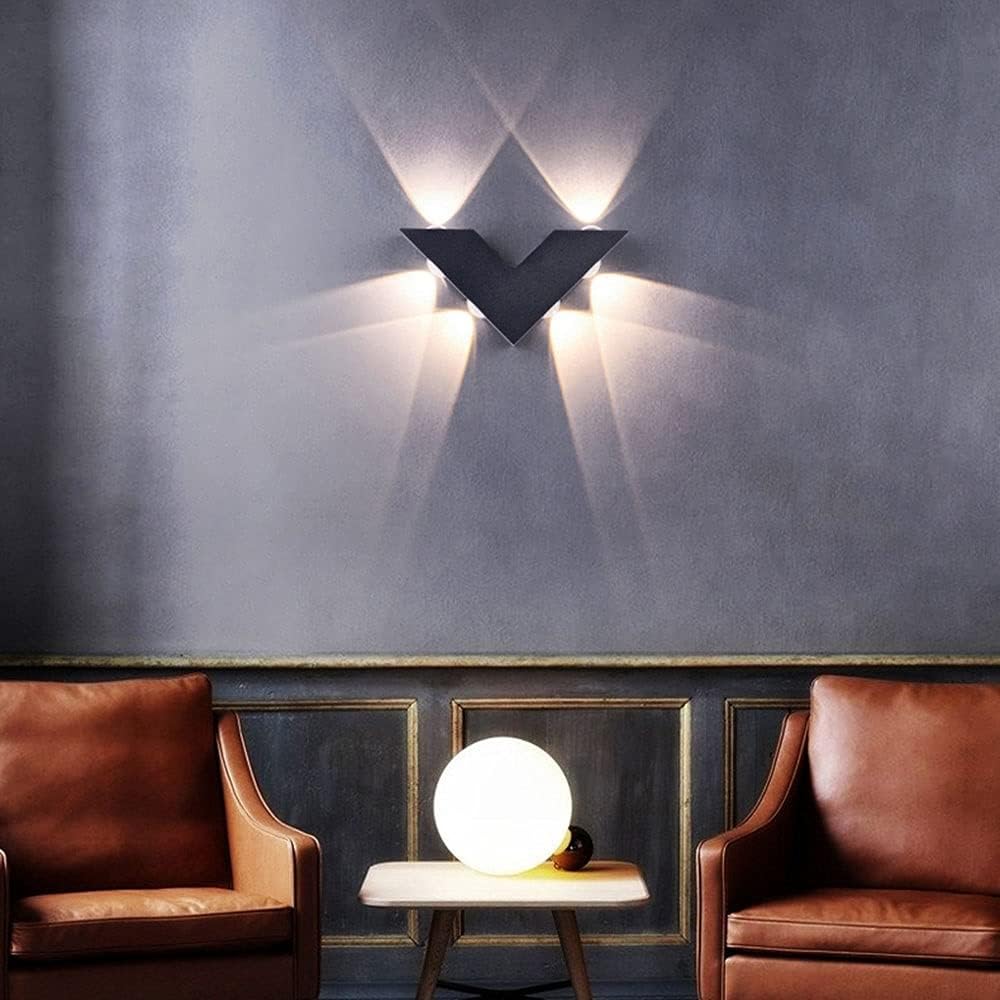 Minimalistische V-vormige LED Buiten Wandlamp