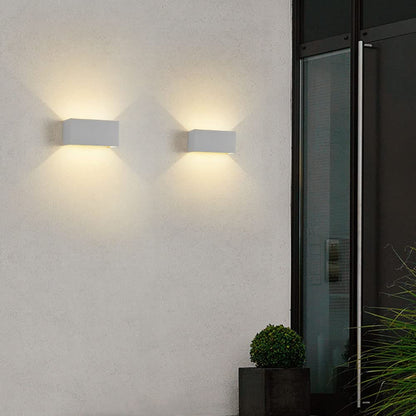Moderne LED BuitenWandlamp Zwart IP65