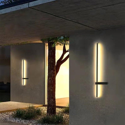 Moderne Minimalistische LED IJzeren Buiten Wandlamp