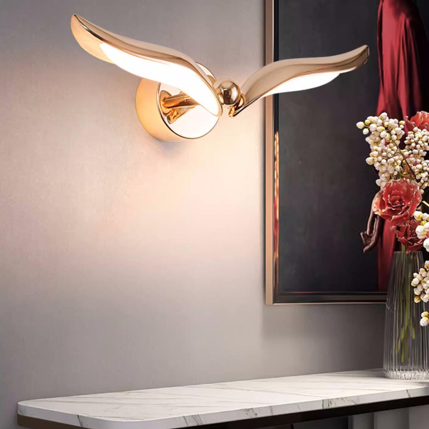 Europese Stijl Elegante Zeemeeuw Wandlamp