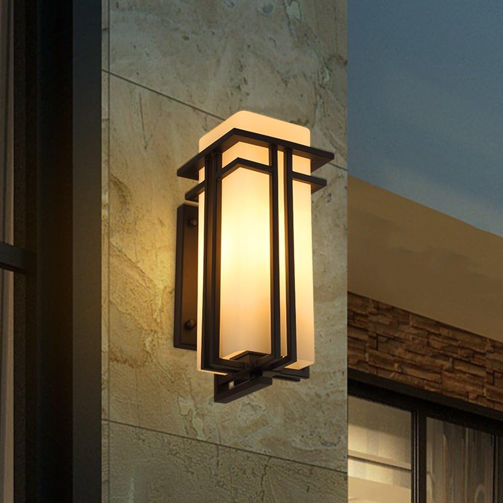 Retro IP65 Buitenmuurlamp met IJzeren Behuizing
