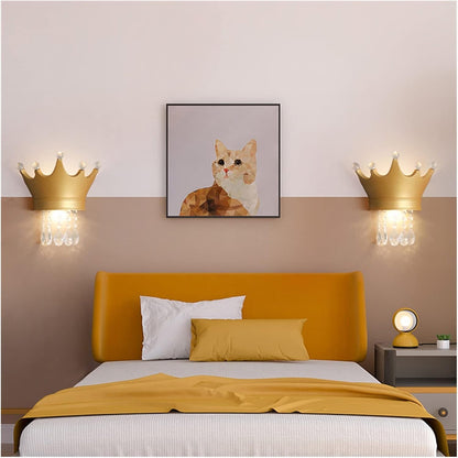 Hedendaagse Kristallen Kroon LED Wandlamp