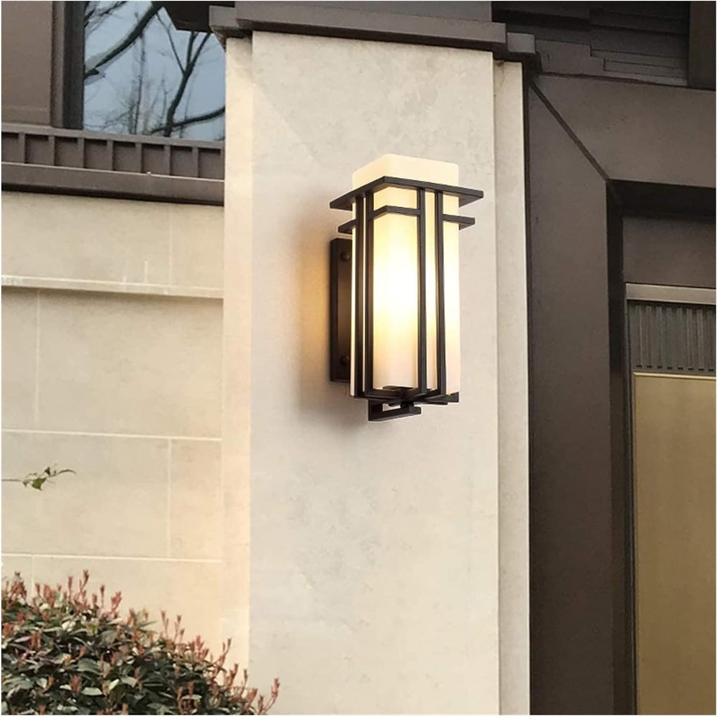 Retro IP65 Buitenmuurlamp met IJzeren Behuizing