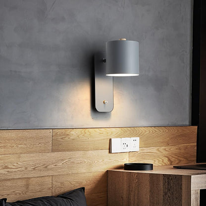 Nordic Rotatable Cylinder Iron Wandlamp