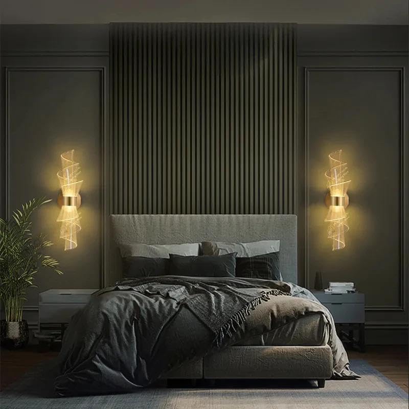 Moderne & Luxueuze Acryl LED Wandlamp