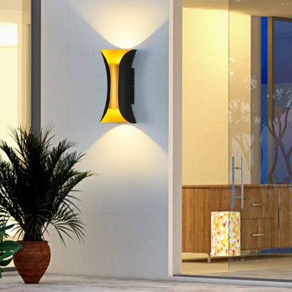 Moderne Up & Down Buitenwandlamp met COB Technologie