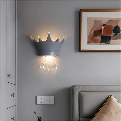 Hedendaagse Kristallen Kroon LED Wandlamp