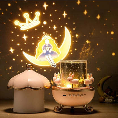 Magische Konijnen LED Nachtlamp Projector