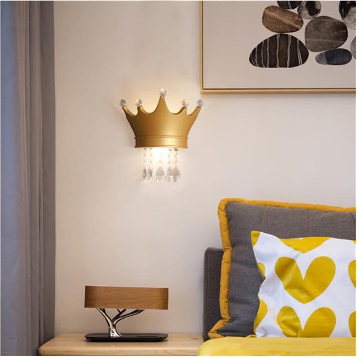 Hedendaagse Kristallen Kroon LED Wandlamp