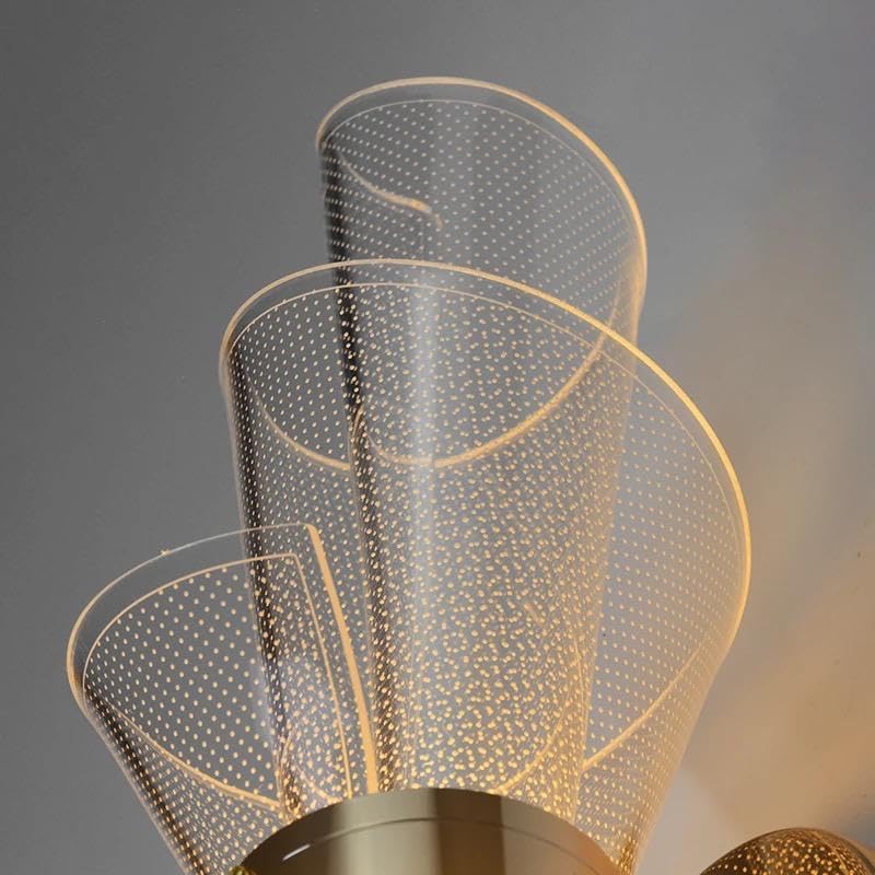 Moderne & Luxueuze Acryl LED Wandlamp