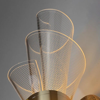 Moderne & Luxueuze Acryl LED Wandlamp
