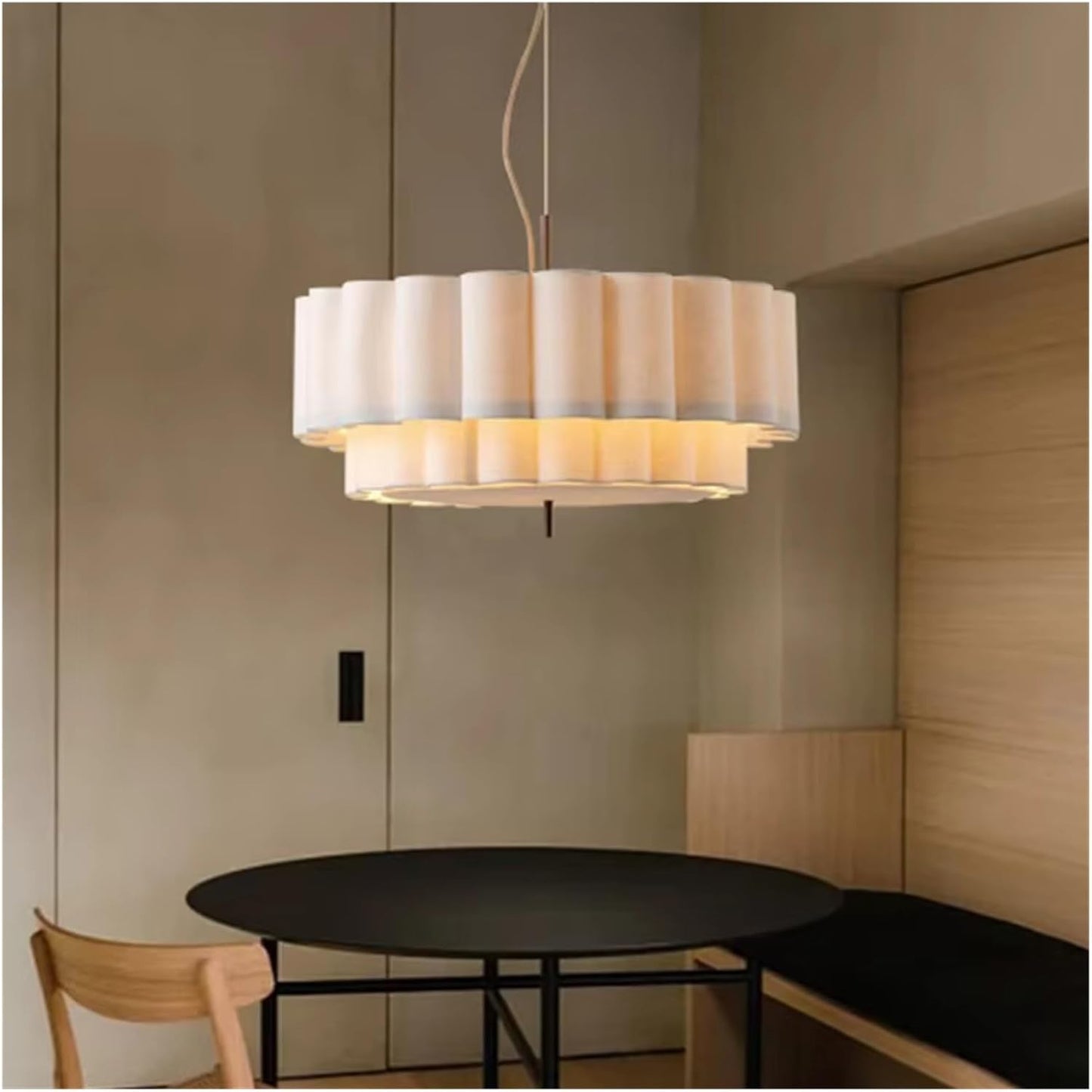 Moderne Design Handgeweven Stoffen Hanglamp