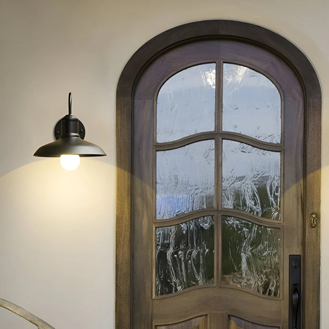 Komvormige IJzeren IP65 Waterdichte Buiten Wandlamp