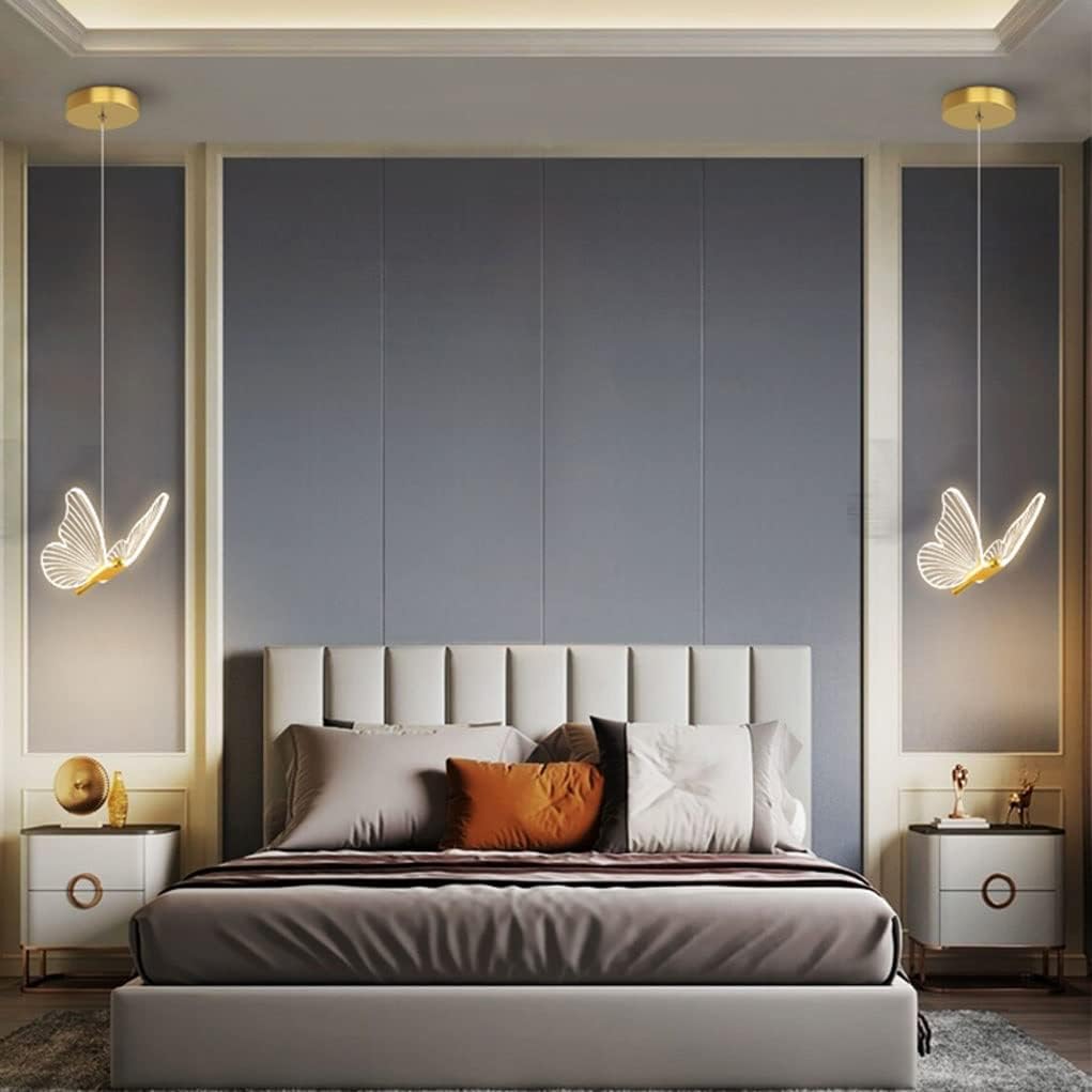 Moderne FlutterGlow LED Vlinder Hanglamp