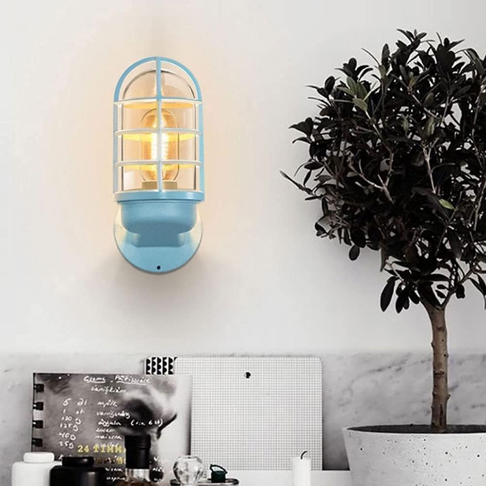 Industriële Waterdichte Aluminium Ronde Kooi Wandlamp