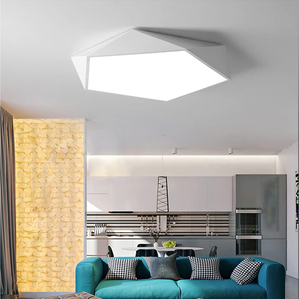 Luxe Pentagon Macaron Plafondlamp met Modern Design