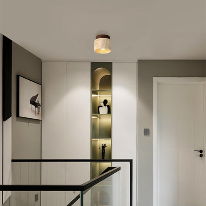 Moderne Verfijnde Travertin Plafondlamp