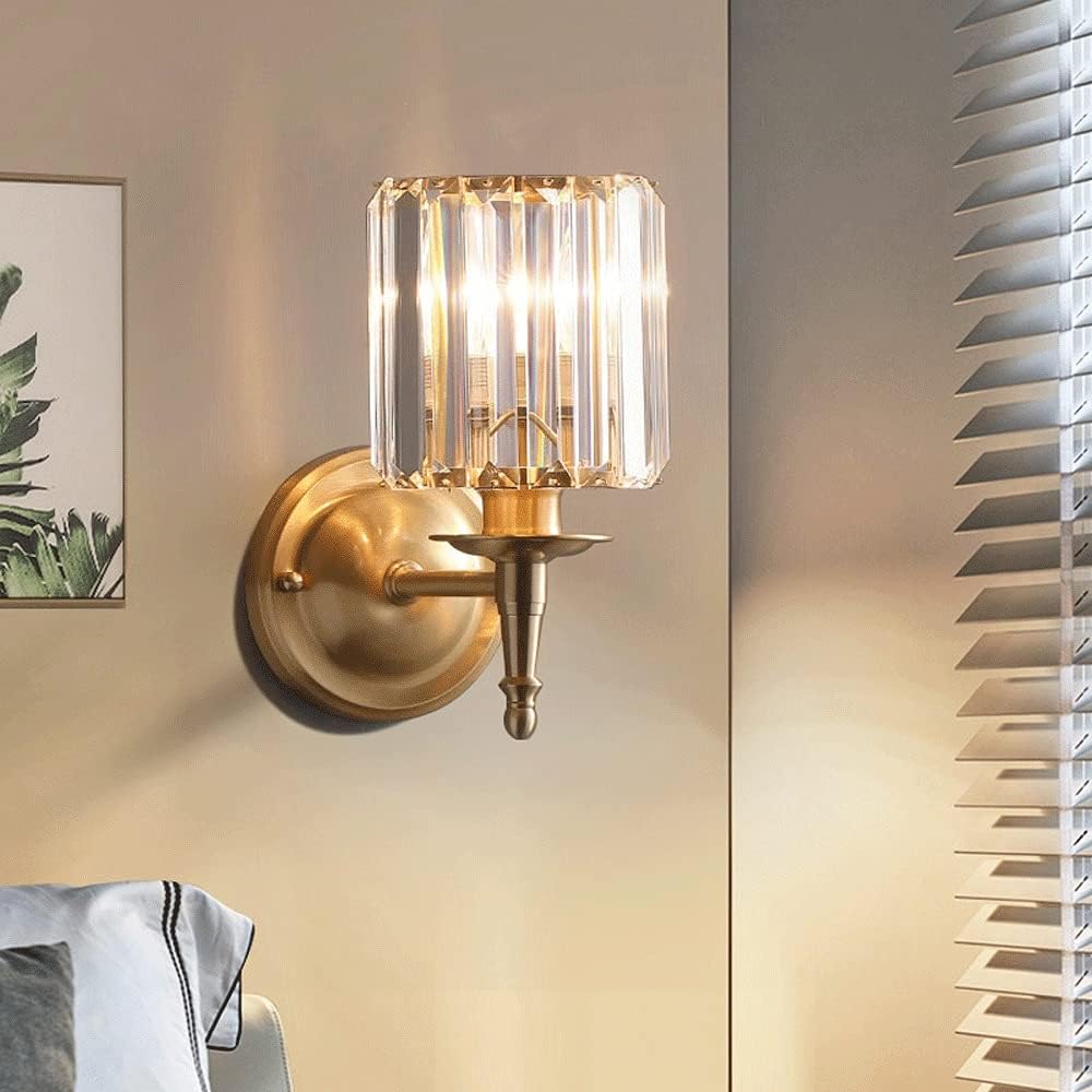 Vintage Luxe Kristallen Wandlamp