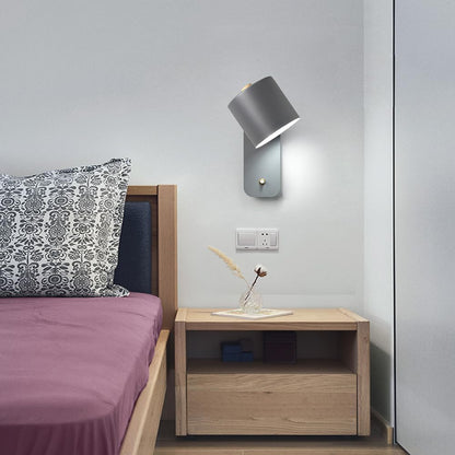 Nordic Rotatable Cylinder Iron Wandlamp