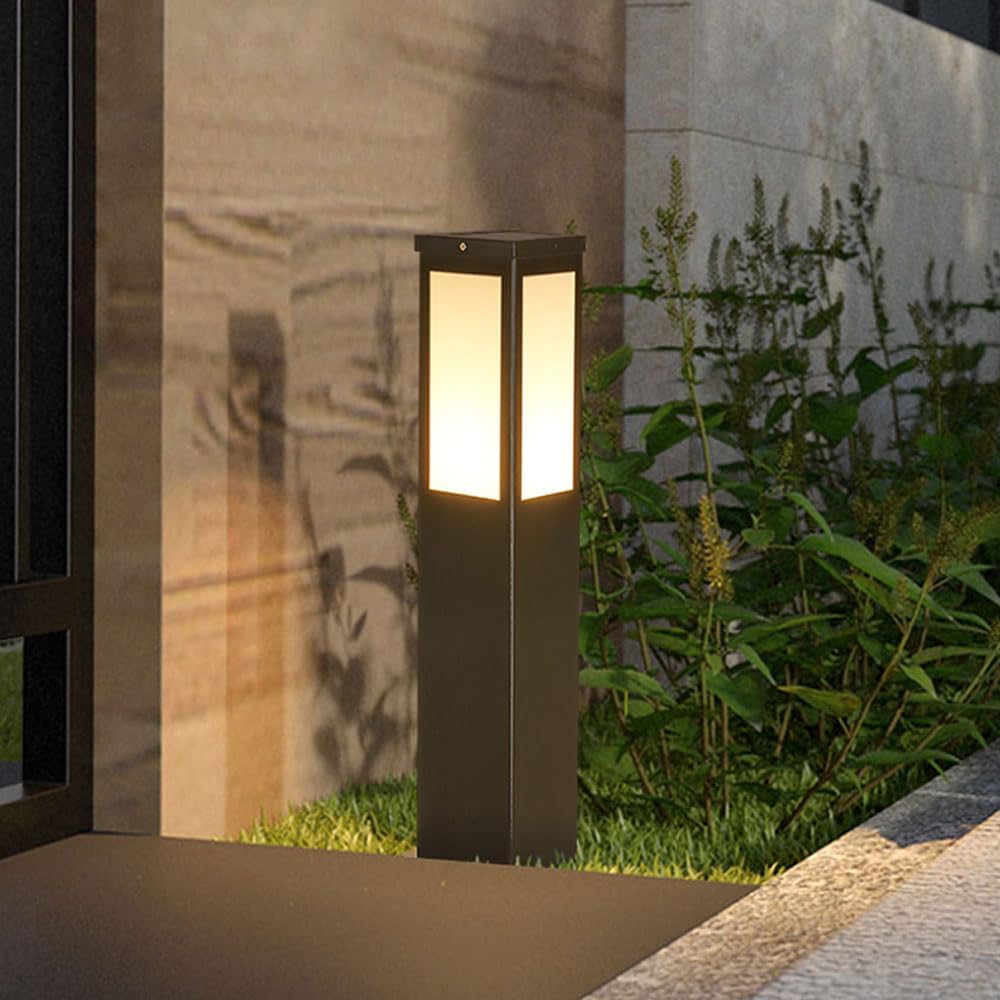 IP65 Vierkant Buitenlamp met Warm LED Licht